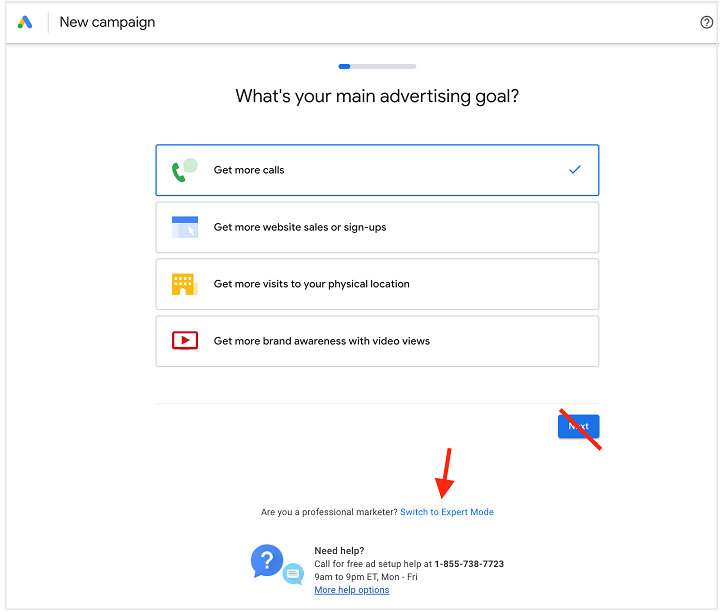 Invata Google Ads - Cum sa faci anunturi google ads swithing to expert mode